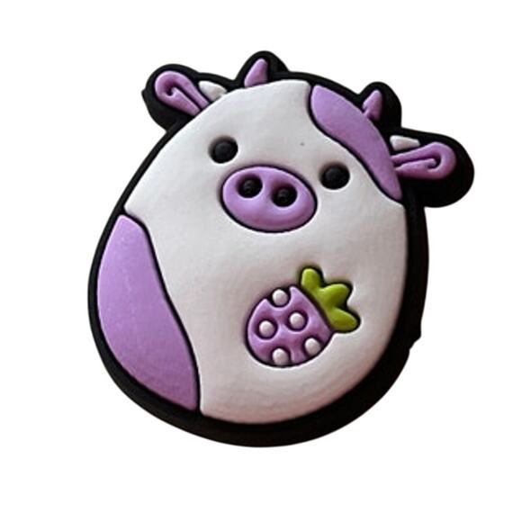 Croc Jibbitz | Squishmallows Reshma the Strawberry Cow | Cute Gift - Picture 2 of 4